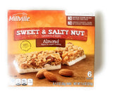 Millville Sweet & Salty Nut Granola Bars - Almond Flavor - 6 bars - 2 pack