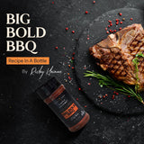 Simply Gourmet Big Bold BBQ Spices and Seasoning - Pitmaster Secret Recipe for Smoking, Grilling, and Cooking - All Purpose Premium Blend Seasoning