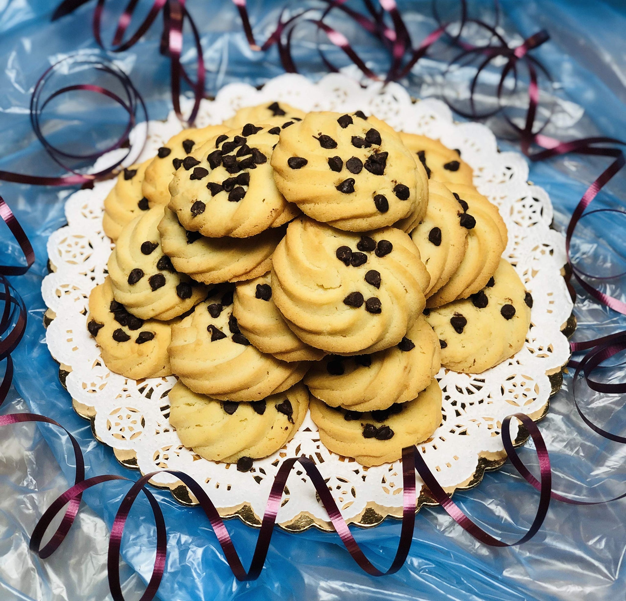 Chocolate Chip Swirl Italian Cookies (2 lbs)