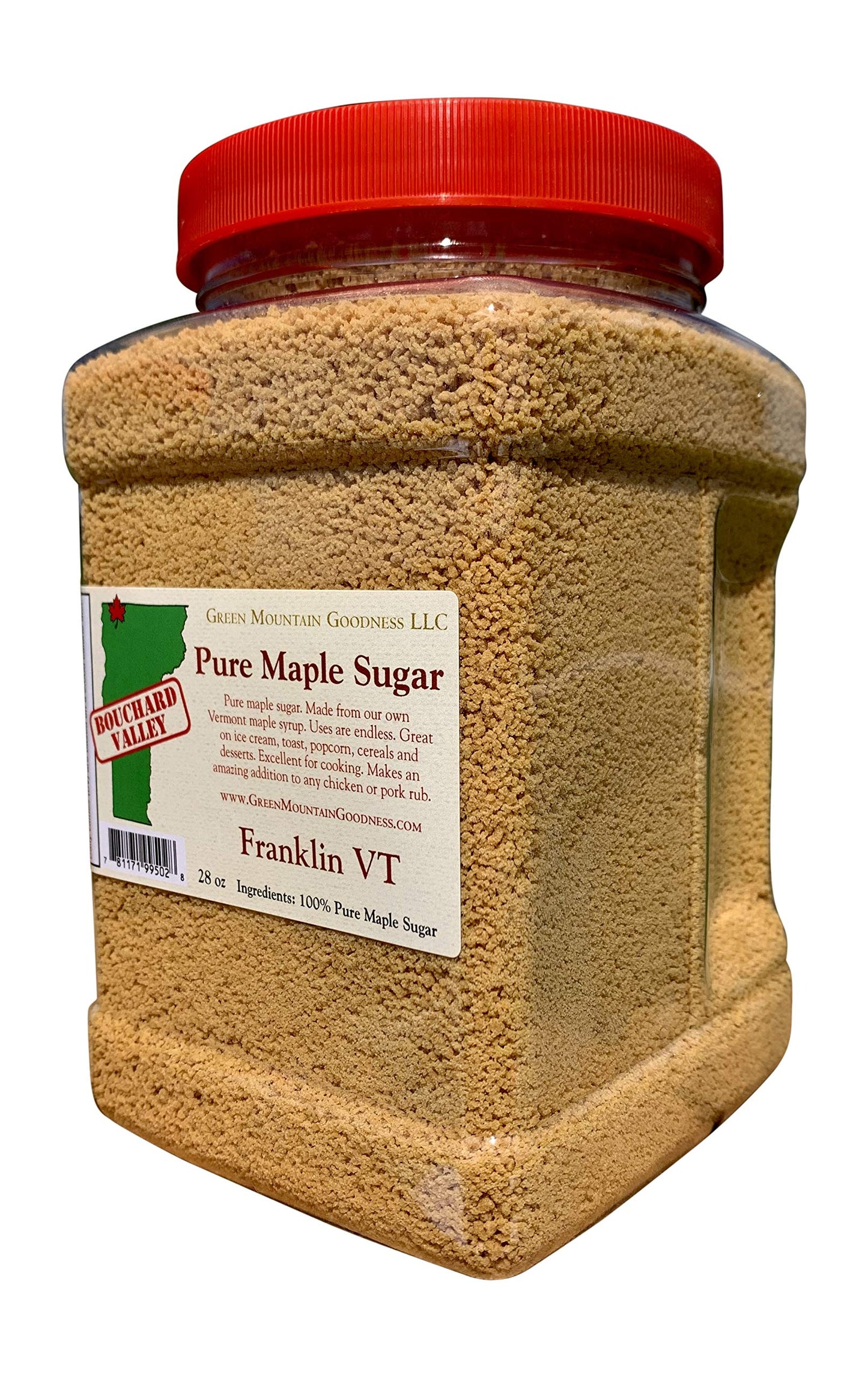 Green Mountain Goodness, Pure Vermont Maple Sugar- Vermont Grade A (All Natural Sweetener)