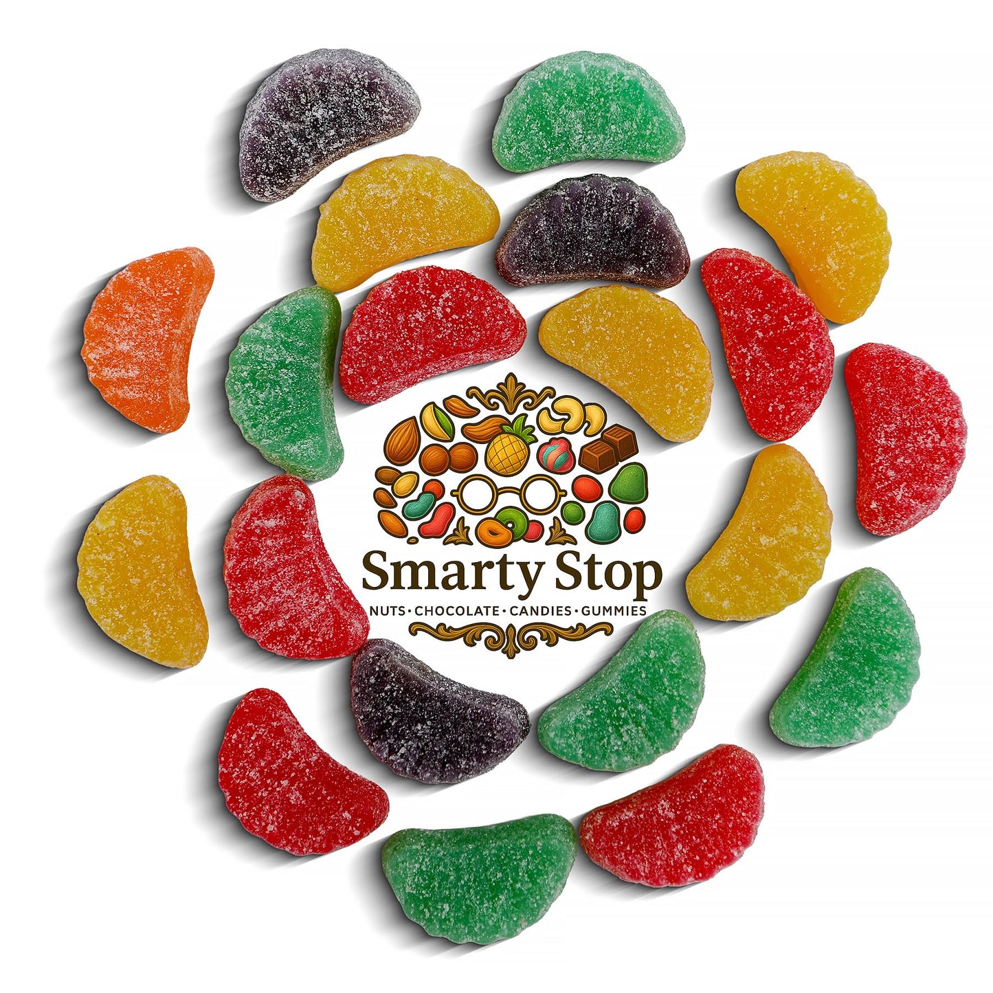Smarty Stop Assorted Slice Wedges Candy (2 LB)