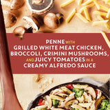 Bertolli Chicken Alfredo & Penne Frozen Meals With Broccoli, Portabella Mushrooms & Tomatoes, 22 oz
