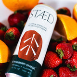 STAED Organic Energy Drinks, Clean Natural Productivity Drink with Cognizin® Citicoline & L-Theanine, Sparkling Functional Beverage, Clean Caffeine