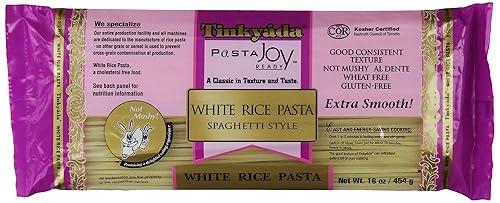 White Rice Pasta Spaghetti 16 Ounces (Case of 12)