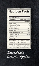 Bare Baked Crunchy Organic Apple Chips, Fuji & Reds, Gluten Free, 3 Ounce Bag, 6 Count
