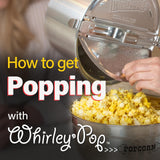 Wabash Valley Farms Popcorn Kernel Jars - Extra Large White Popping Corn in “Love” Design - Gourmet Movie Theater Style Popcorn - Unique Gift