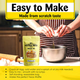 Kerbey Lane Cafe Buttermilk Pancake Mix - Easy to Make, Mouth Watering Recipe for Light and Fluffy Pancakes, Waffles, Flapjacks, Muffins, Cookies. Stay Fresh Resealable Bag (4 Lbs, Pack of 1)