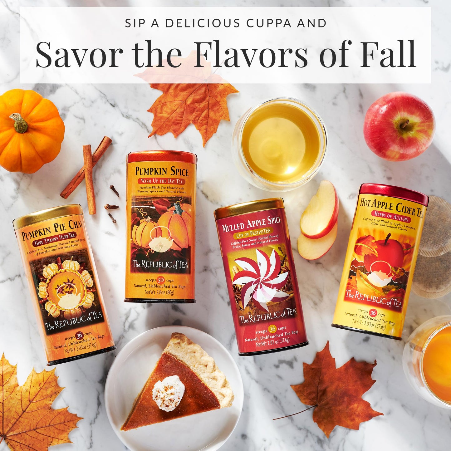 The Republic of Tea - S’mores Herbal Chocolate Tea, Refill Pack of 36 Low-Caffeine Tea Bags