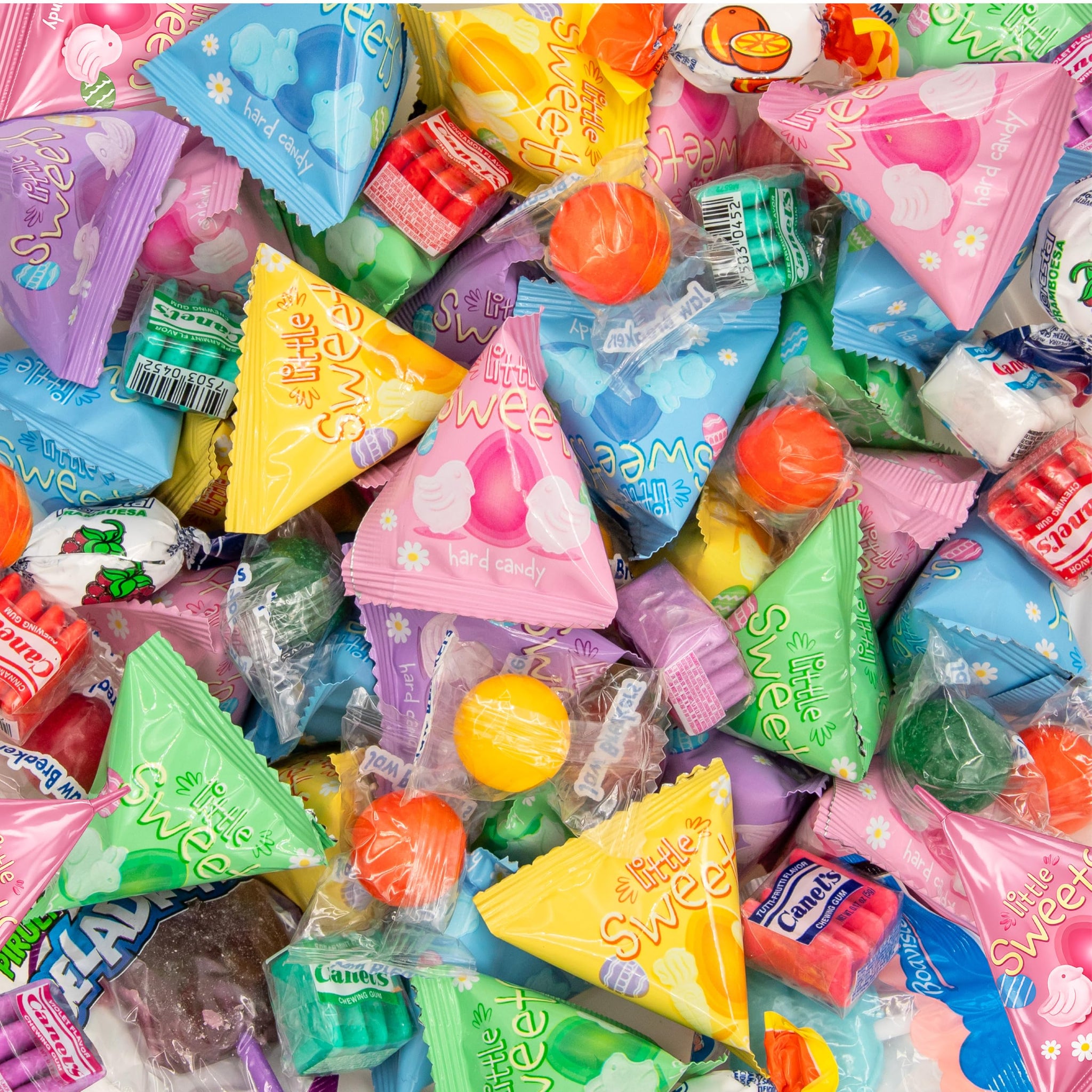 Easter Candy Mix | 2-Pound Bag | Easter Eggs Fillers | Lollipops, Chewing Gum, Hard Candy, Ducks, Chicks and Bunnies for Buffets & Gift Baskets |