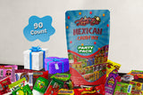 Mexican Candy Assortment Snacks Pack - Variety of Spicy, Sweet, and Sour Candies, Includes Lucas Candy, Pelon Pelo Rico, Pulparindo, Rellerindo, by