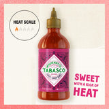 TABASCO Brand Sweet and Spicy Hot Sauce, Mild Heat, Bulk Plastic Jug, Balance of Sugar & Spice, Versatile, Perfect for Large Recipes, Great on Fish
