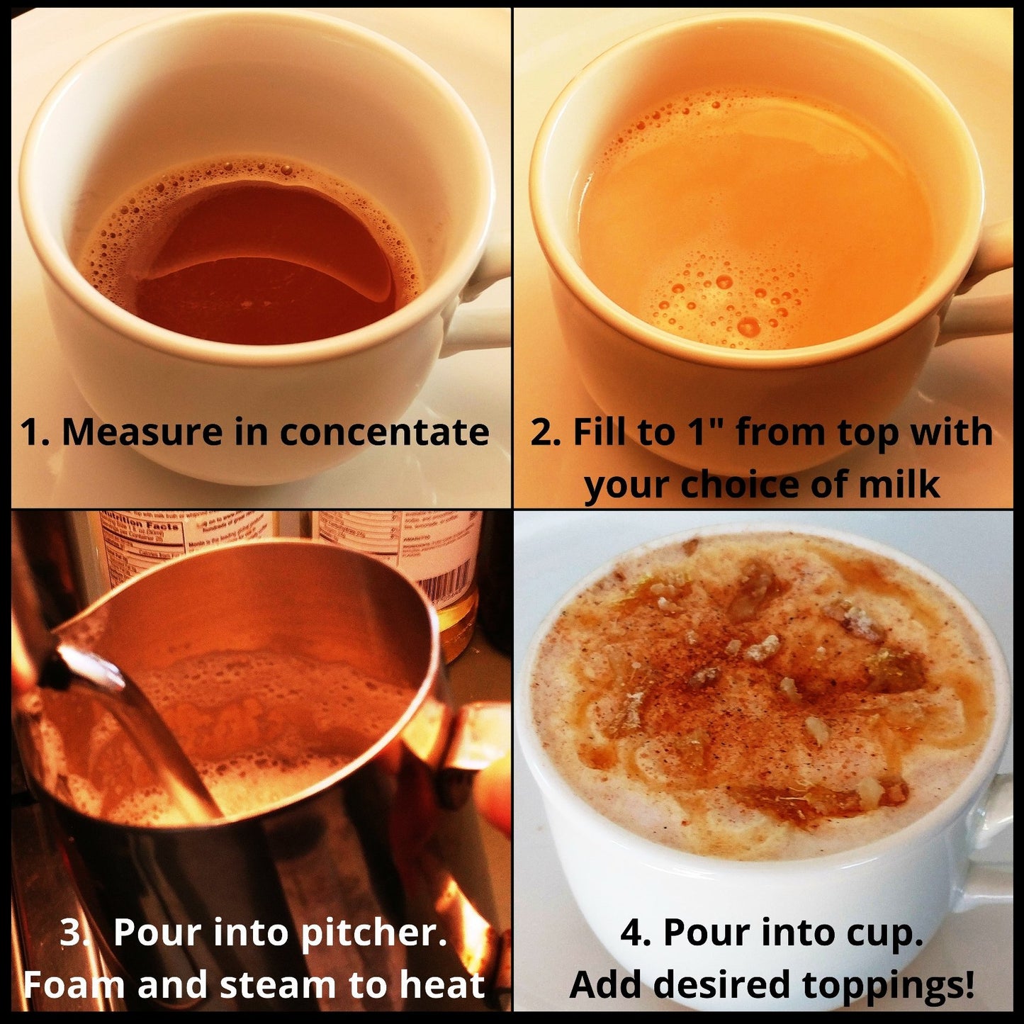 Chaikhana Chai - Spicy Masala Chai Concentrate - Makes (40) Drinks - Slow Brewed with Organic Black Tea, Ginger and Fresh Crushed Spices - 1/2 Gallon