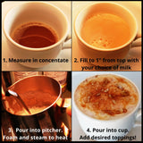 Chaikhana Chai - Spicy Masala Chai Concentrate - Makes (40) Drinks - Slow Brewed with Organic Black Tea, Ginger and Fresh Crushed Spices - 1/2 Gallon