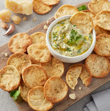Amazon Brand, Aplenty Parmesan Pita Chips, Garlic And Herbs, 8 Oz