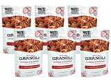 NutHouse! Granola Company - Premium Summer Strawberry Granola | Certified Gluten-Free, Non-GMO, Kosher | Vegan, Soy-Free | 11.5 oz. Bag (6-Pack)