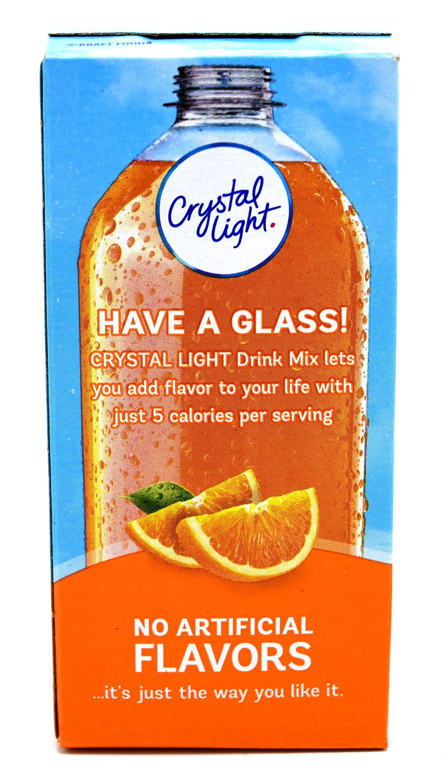 Crystal Light On-The-Go Drink Mix Packets, Zero Sugar Powdered Water Enhancer, Natural Flavor Low Calorie Beverage Mix, Powdered Soft Drink Mix