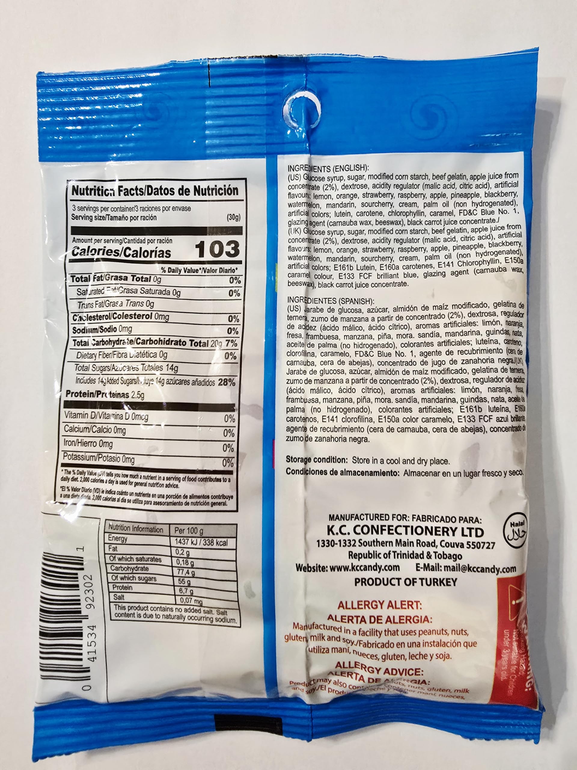 KC Candy Gummies (Sharks) Halal