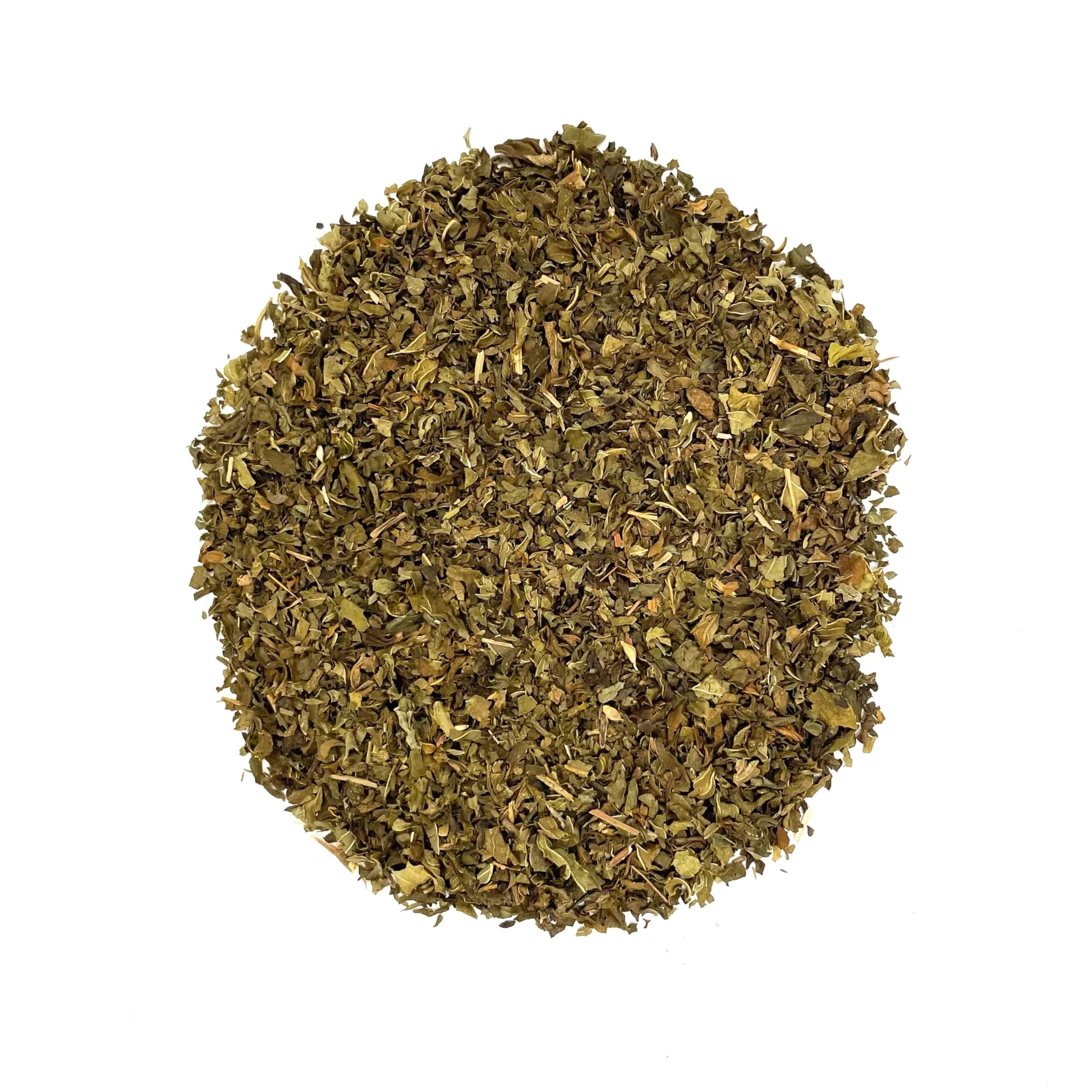 Essential Spice Peppermint Flakes - Cool, Minty & Refreshing Flavor - Dried Peppermint Leaves for Teas, Baking, Garnishes & Herbal Blends (1 Ounce
