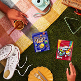 ASSORTIT X SKITTLES & M&M’S COLLAB Freeze Dried Candy 2 Pack Crunchy Airy Skittles POPD and M&M’s POP’d Caramel Snack Assortment 5.5 oz Bags