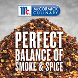 McCormick Culinary Crushed Chipotle Pepper, 16 oz - One 16 Ounce Container of Dried Chipotle Pepper Seasoning for a Smoky Sweet Flavor, Perfect
