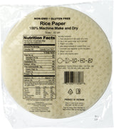 5 Packs Three Ladies Spring Roll Rice Paper ( Round 22 Cm )