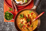 Spice Tailor 3 Simple Steps Restaurant Quality Meals in Minutes Kits Ready in 10 Minutes (6 Pack, Thai Red Curry)