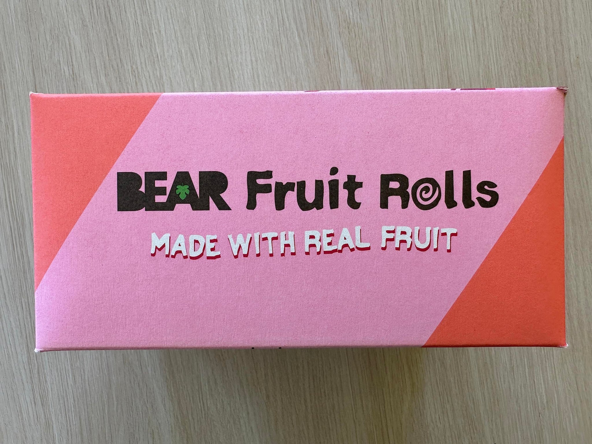 Bear Real Fruit Snack Rolls, Strawberry & Raspberry Variety Pack, 48 Roll (24pk, 2 rolls per Pack)