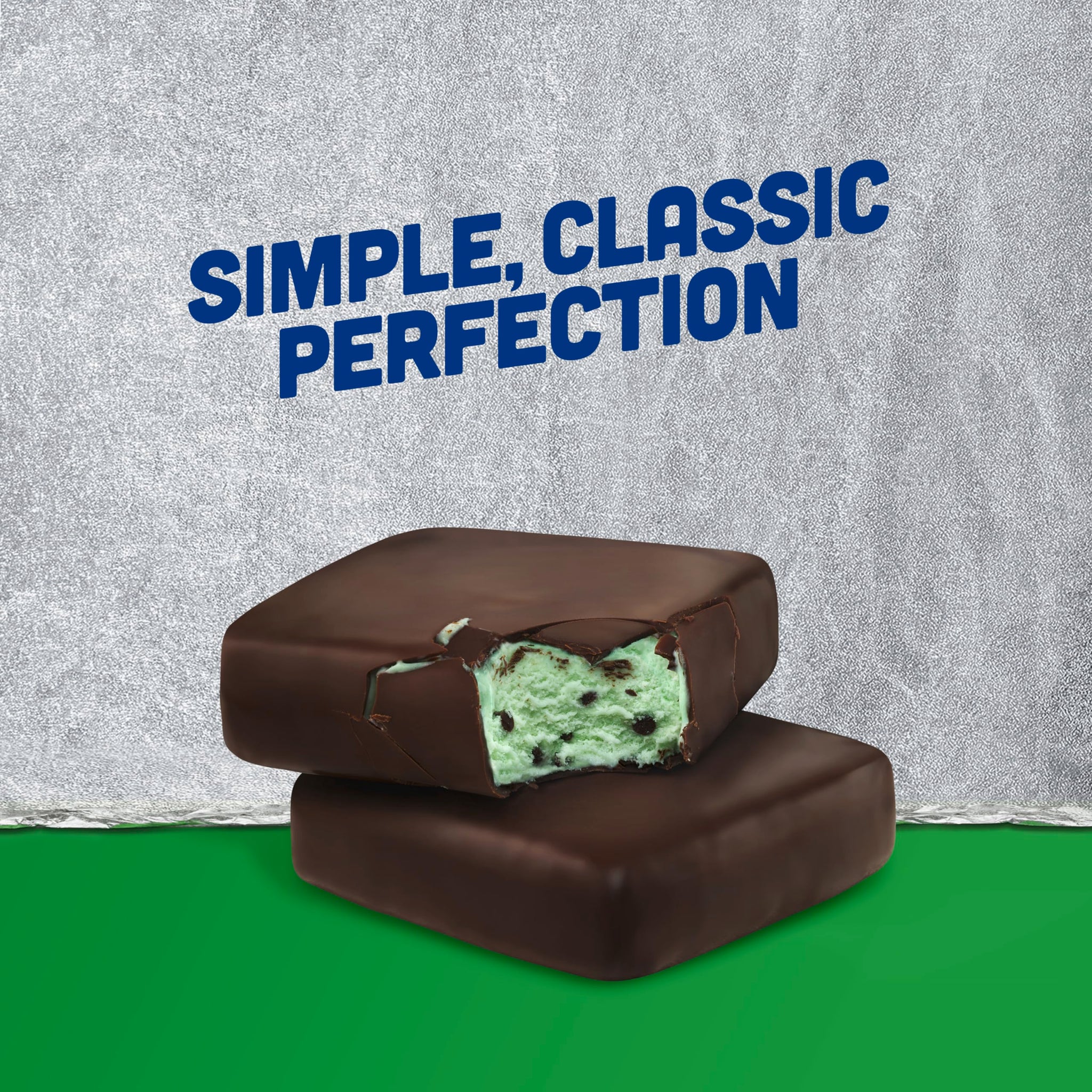 Klondike Frozen Dairy Dessert Bars Mint Chocolate Chip 6 Count for a Delicious Frozen Dessert Kosher Certified Frozen Dessert Made With No Artificial