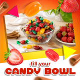 Hard Candy Assortment | 1 Pound Bag - 85 Count | Individually Wrapped Candy Mix | Strawberry Bon Bons, Butterscotch & Cinnamon | Nostalgic Treats