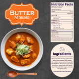 Twist Foods Butter Masala Sauce | Mild, Creamy Indian Simmer Sauce | Authentic Restaurant-Style Butter Masala | Gluten-Free, No Preservatives or