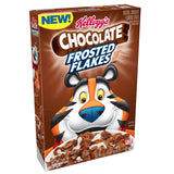 Kellogg's Breakfast Cereal, Chocolate Frosted Flakes, Low Fat, 13.2 oz Box