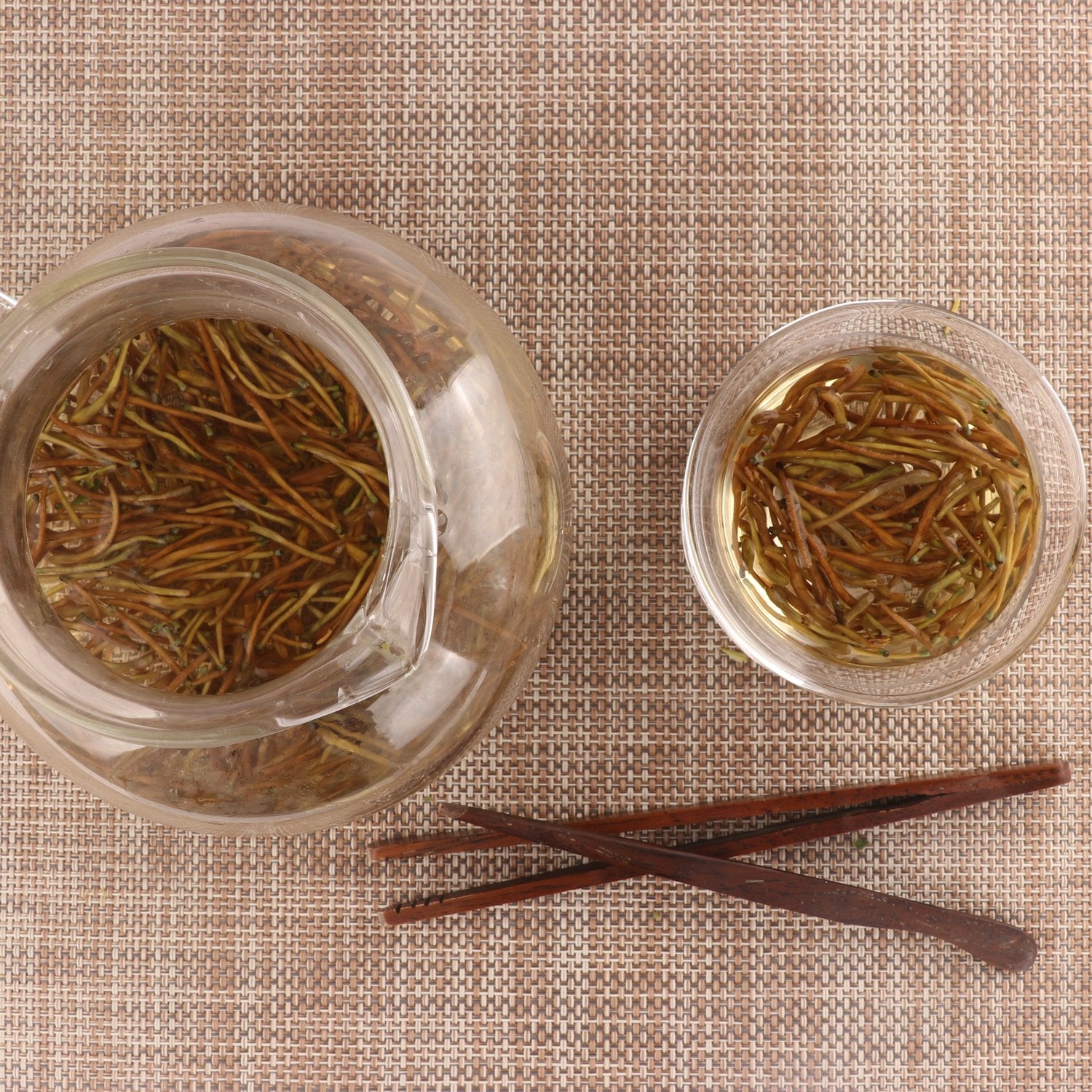 Elitea 3oz Honeysuckle Tea Wild Lonicera Japonica Loose Buds Dried Flower Herbal Tea Jin Yin Hua 100% Natural