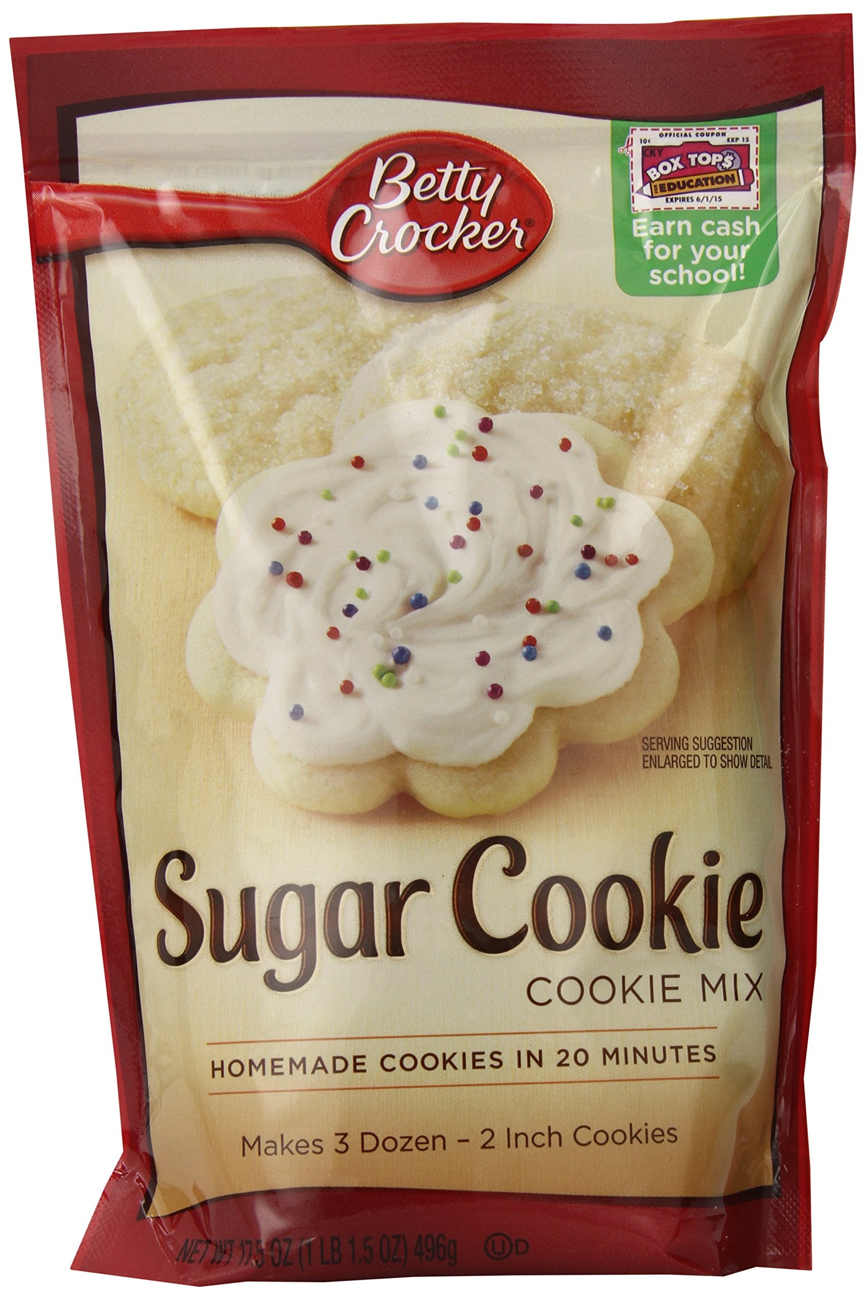 Betty Crocker Sugar Cookie Mix, 21 Ounce (Pack of 10)