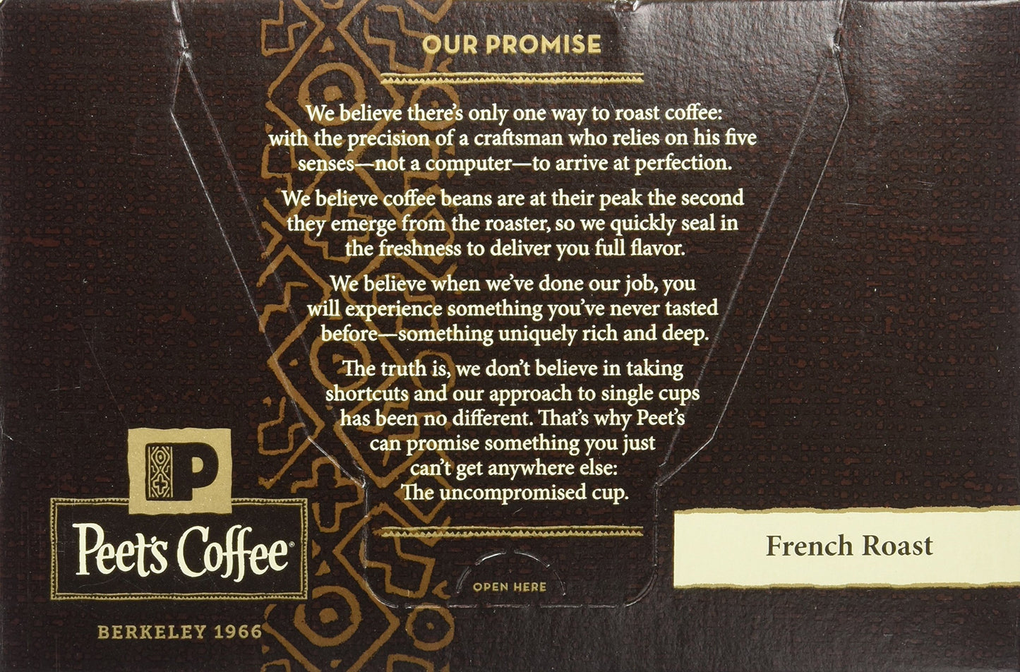 Peet's Coffee French Roast Single Cup Coffee for Keurig K-Cup