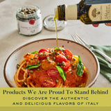 Mercato di Bellina Italian Food Gift Basket La Cucina Italiana - A Vegan-Friendly, All-Natural Pasta Gift Basket, Gourmet Present for Foodies