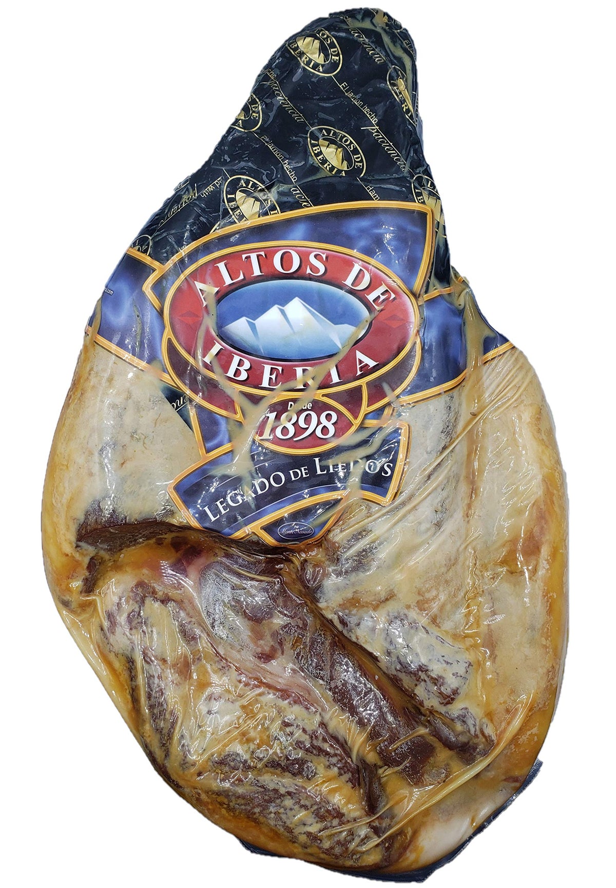 SERRANO HAM BONELESS "LEGADO DE LIEDOS-ALTOS DE IBERIA" by MONTE NEVADO | 12-15 mo. | 10-14 Lbrs. | NO NITRATES