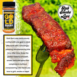 Rub Smoke Love Gold Bark BBQ Rub - All-Purpose Rub and Seasoning for Pork, Chicken and Fish - Perfect for Smoking and Grilling - Aromatic Sweet