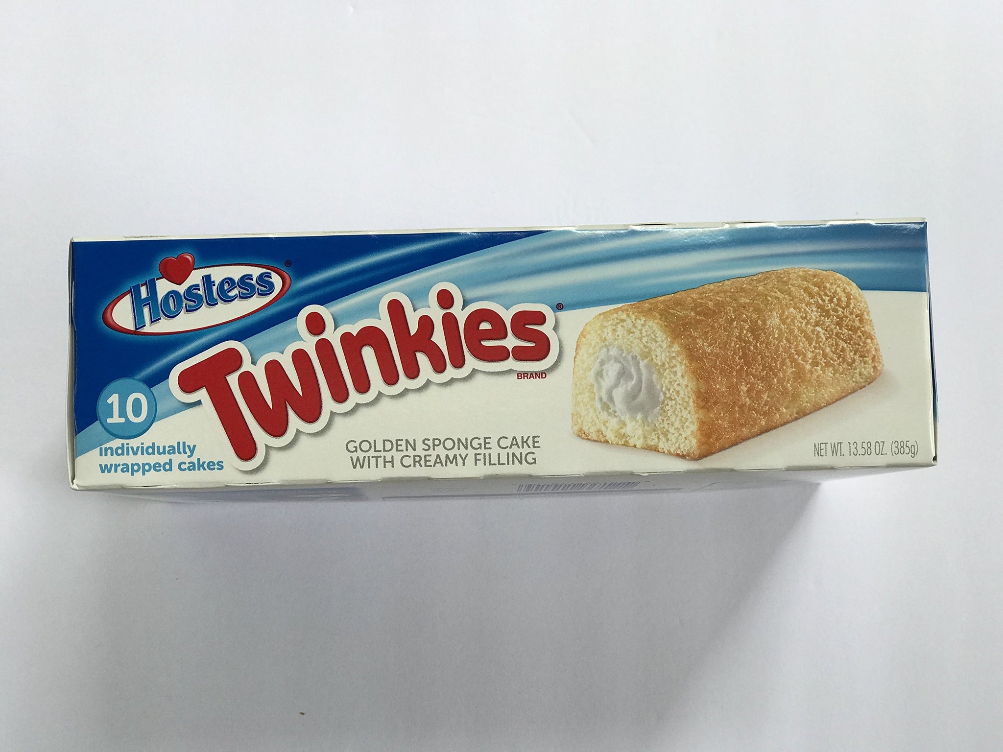 Hotess Twinkies Net WT. 13.58 OZ (385g) 10 Individual wrapped Cakes
