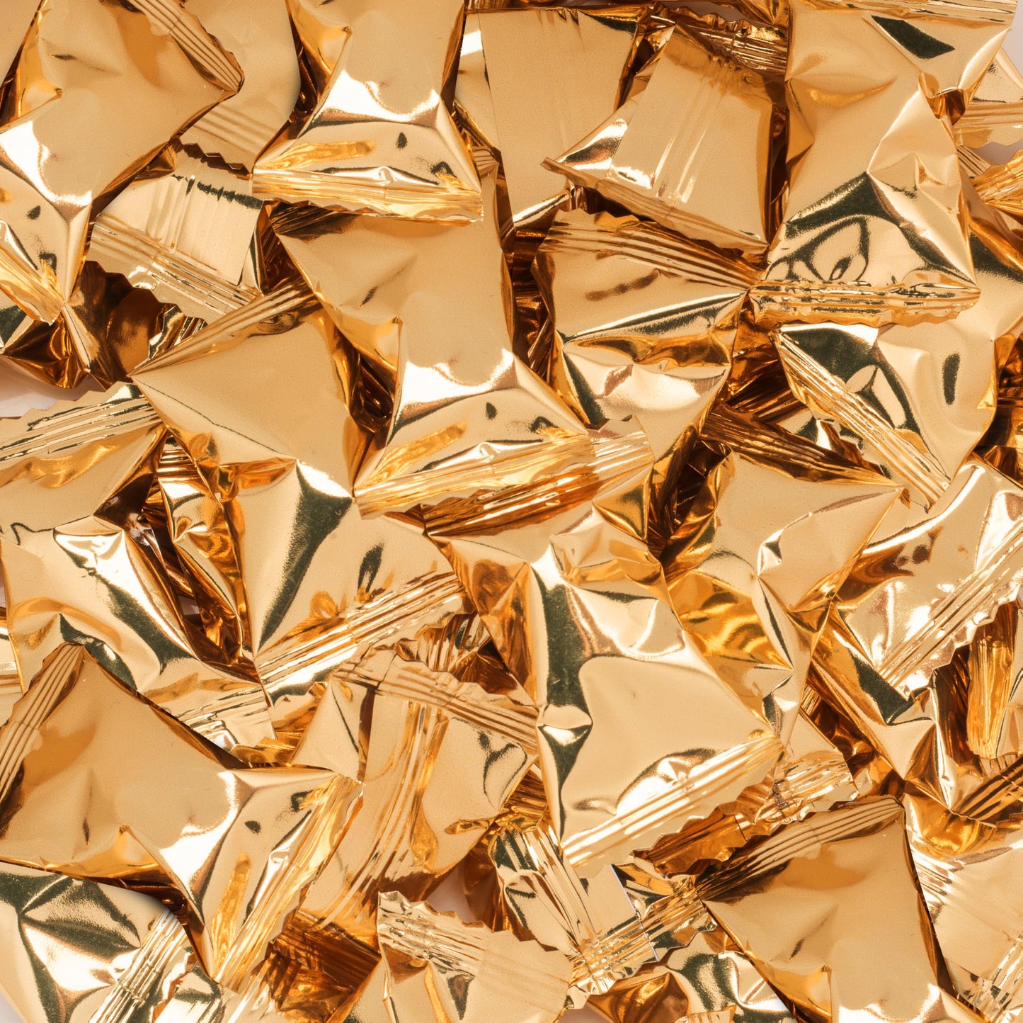Candy Envy - Gold Foil Wrapped Buttermints - 13 oz. Bag - 100 Individually Wrapped Candy Mints