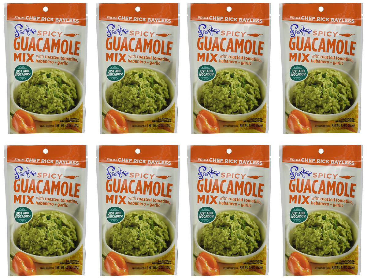 Frontera Spicy Guacamole Mix, 4.5 Ounce (Pack of 8)