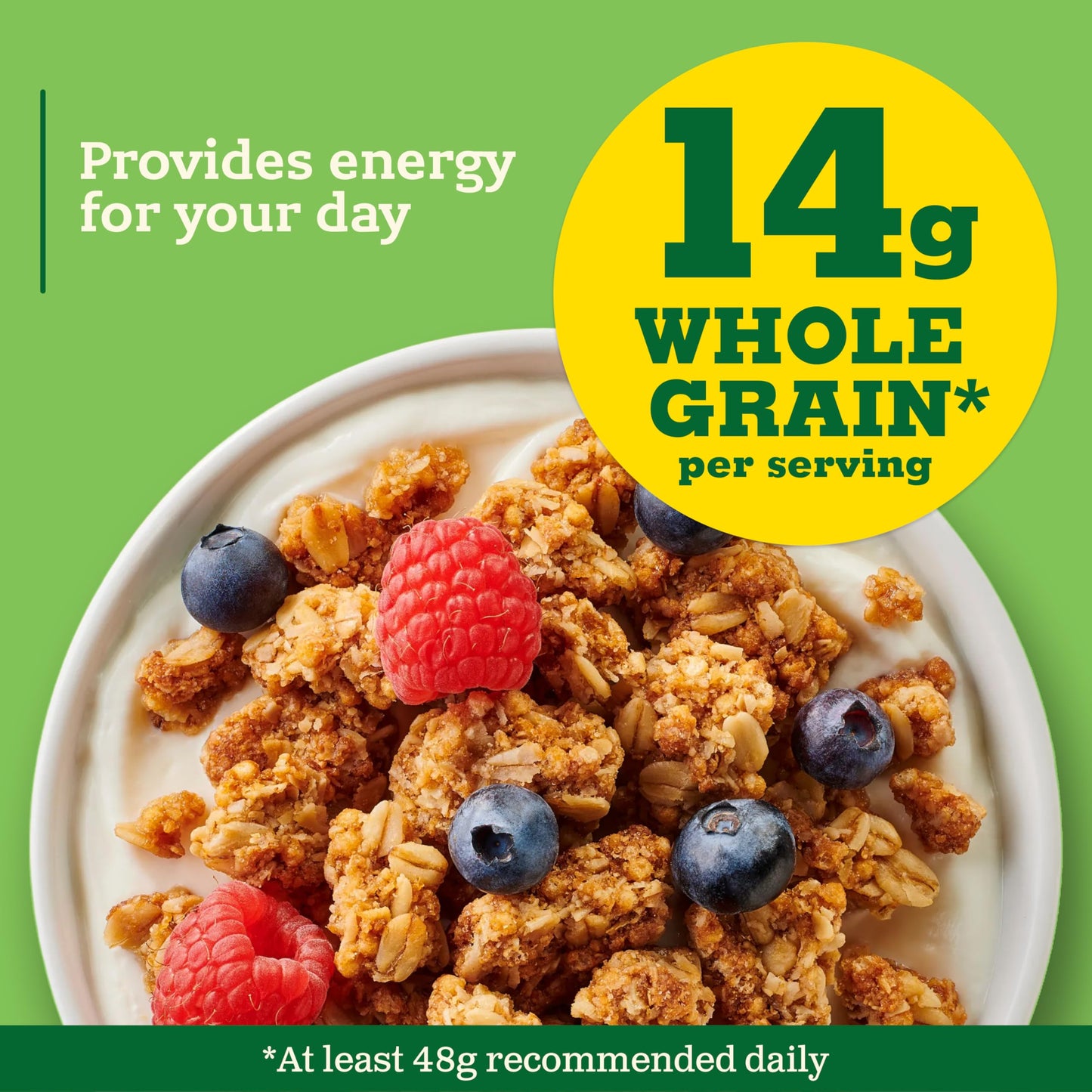Nature Valley Oats & Honey Big & Crunchy Granola Breakfast Cereal, 16 oz