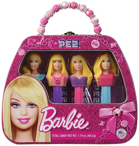PEZ Gift Tin, Barbie, 1.74 Ounce