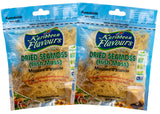 Dried Sea Moss (3 Oz (pack of 2)) - Caribbean Superfood - Wildcrafted Seedstock - Ethically Harvested - Makes 4 Quarts Gel