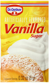Dr. Oetker Vanilla Sugar, .32-Ounce (Pack of 12)