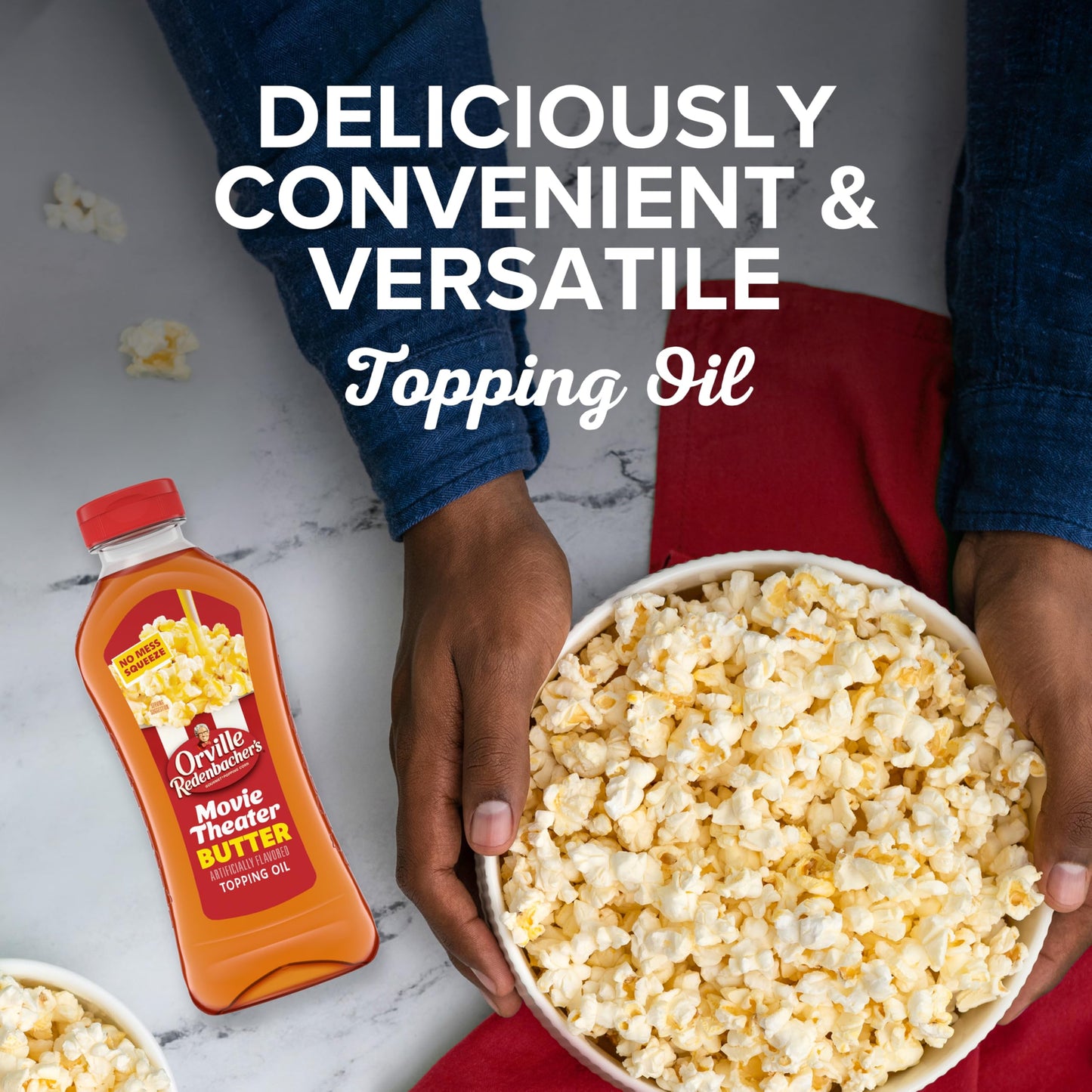 Orville Redenbacher's Movie Theater Butter Flavored Topping Oil, 13 fl oz.