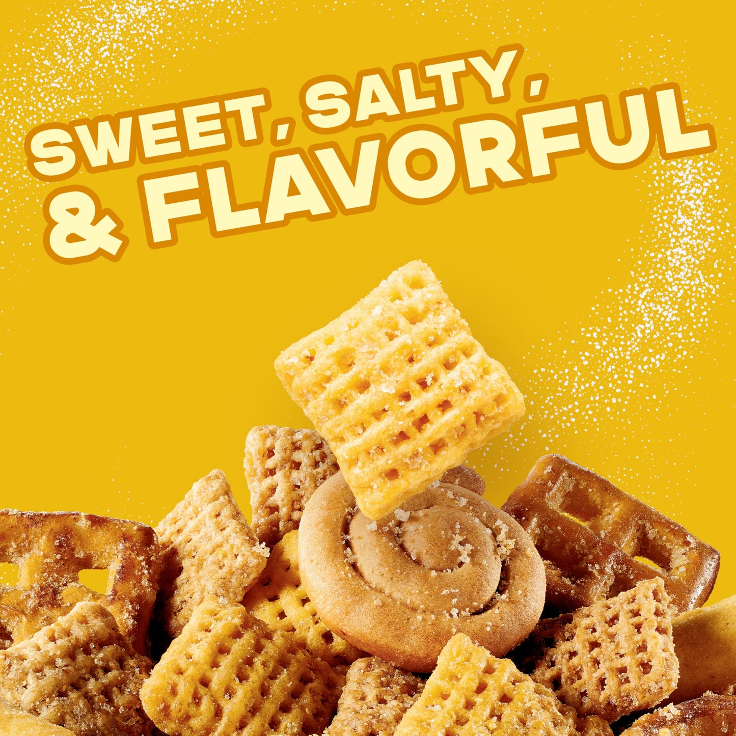 Chex Mix Honey Nut Snack Mix, Sweet and Salty Snack Bag, Family Size, 13.5 oz