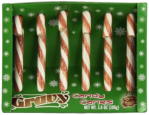 Accoutrements Gravy Candy Canes - 6ct