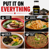 NIKIGO Noodle Sauce & Broth Concentrate, Soy Free & Allergen Friendly, Gluten & Fish Free, Mentsuyu-Style Umami Seasoning, Japanese-Inspired Asian