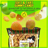 Asia Trans Sour Apple Gummies with Li Hing Mui Plum Powder | Hawaiian Favorite | Sweet & Sour Soft Gummy Candy 12oz