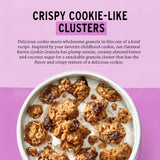 Purely Elizabeth, Cookie Granola, Oatmeal Raisin, 11oz Bag (3 Pack)